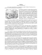 tulalang epiko ng manobo|Tulalang.docx .